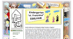 Desktop Screenshot of kindergarten.egglham.de